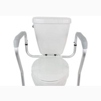 Toilet Support With Armrest 2 Leg Handicapped and Disabled