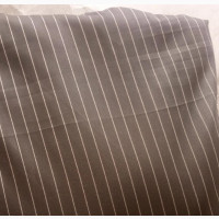 Senator Fabric Material, Black With Stripe - 4 Yards