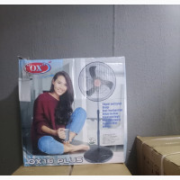 Ox18 Inches Nonrechargeable Standing Fan - Sleek Design, Easy to Move