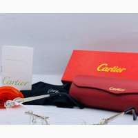 Cartier Glasses Silver