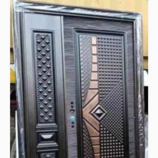 Vintage Semi Intalian Copper Door 4ft by 7ft