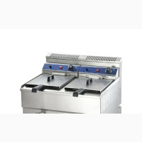 Double Tank Deep Fryer With Tap