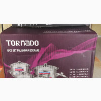 Tornado 6pcs Set Polishing Cookware + FREE Spoon Set