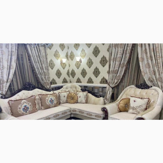 L Shaped Fabricated Royal Sofa