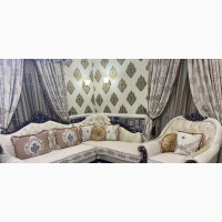 L Shaped Fabricated Royal Sofa