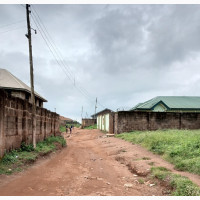 Fenced Half Plot of Land at Idi Ape, Olorunda Road, Akobo Area