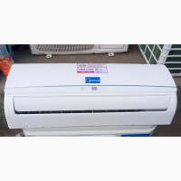 Midea Inverter Air Conditioner 1.5hp - Used, White, 6 Months Warranty