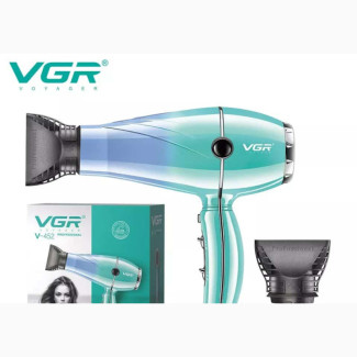 VGR v-452 Professional Salon Series Hair Dryer 2000-2400w AC