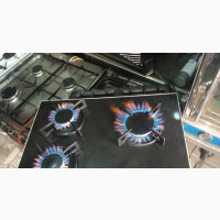 Three Burnner in Built Gas Top Glass