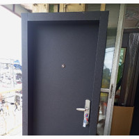 Brand New 3ft Black Rough Face Steel Door for Sale