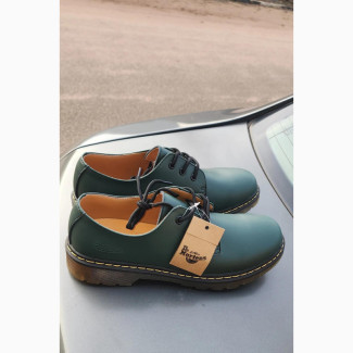 Green Dr Martens 1461 Men#039;s Shoes