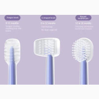 3pcs Baby Teeth Oral Care Cleaning Set Infant Silicone Tooth