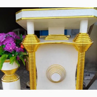 Church Pulpit with 2 Flower Vase - High Quality and Durable