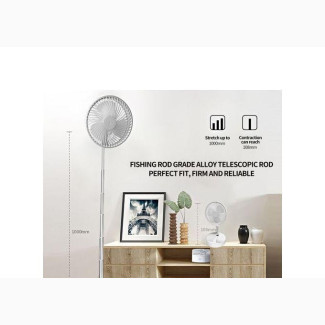 USB Rechargeable Long Fan - Brand New