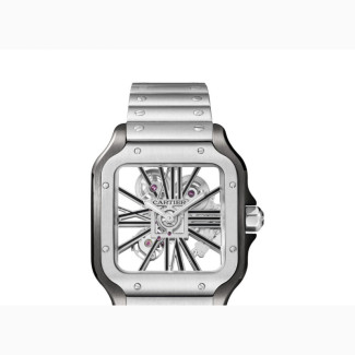Original CARTIER MECHANICAL Silver Steel Available in Store