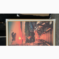 Brand New Realism Art - Capturing the Serene Sunset View