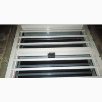 Transom Frameless Window With Burglary