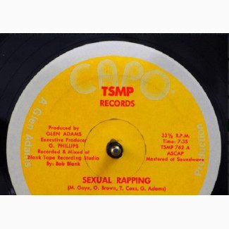 T-Ski Valley / Glen Adams Finesse – Sexual Rapping LP Rec