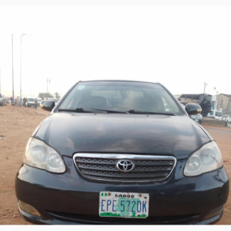 Toyota Corolla Sedan Automatic 2003 Black