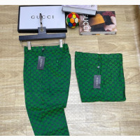Gucci Trouser for Men - High Quality Classic Pants in Green - Brand New