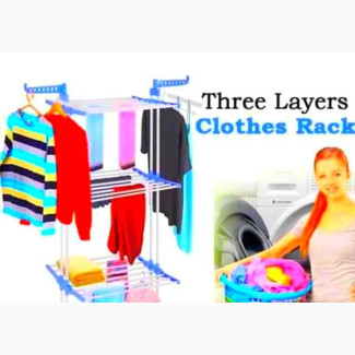 Three Layer Cloth Rack