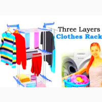 Three Layer Cloth Rack