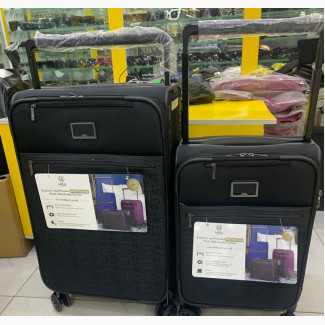 M a High Quality Material Traveling Bags (Set of 2)
