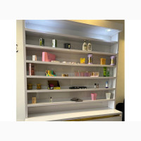 Salon Display Shelve With Light *7 by 3 Feet