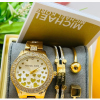 Michael Kors Female Watch and Bracelets Set