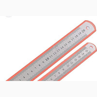 15cm/20cm Metal Ruler - Accurately Measure Ingredients and Food Items