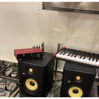 Studio Equipment KRK Speaker With Focusrite Bundle