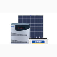 1.5KVA Inverter With 1X 12V 200AH Battery 2 X 300W Solar Pan