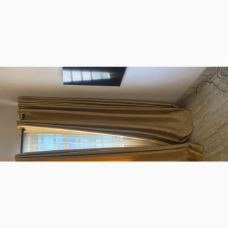 Gold Curtains - 6 Pieces, Designer Curtains - 2 Pieces, White Inner - 2 Pieces