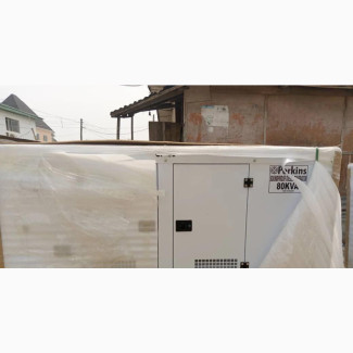 80KVA Perkins Soundproof Diesel Generator - Brand New