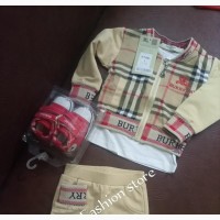 Burberry Baby Boy Clothing Set (4-5 months)