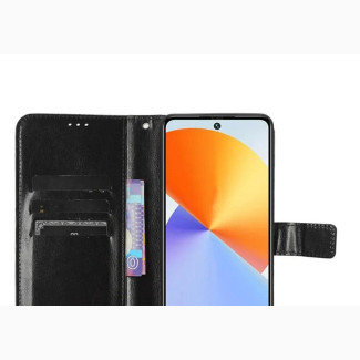 Infinix Note 30 VIP Leather Case with Phone Holder and Card Slot Wallet