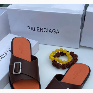 Balenciaga Men#039;s Slippers - Authentic and Stylish