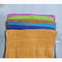 100% Cotton Face Towels - Coloured