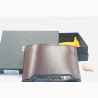 Gucci Men#039;s Black Leather Pocket Purse with Box