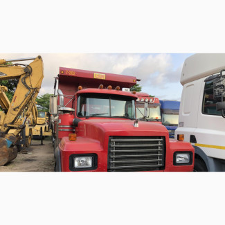 Mack Dump Truck with Axzo - Red Color