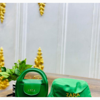 Sleek Chic ZARA Bag and Cap Combo