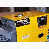 FIRMAN 10kva Silent Soundproof Generator - Brand New
