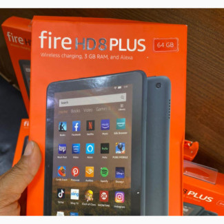 New Amazon Fire HD 8 Plus (2020) 64 GB Black