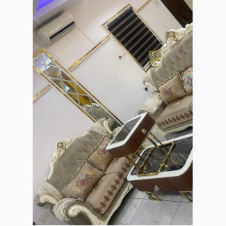7 Seater Living Room Royal Sofa Chair - Home Interiors