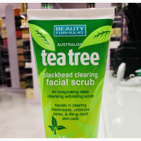 Beauty Formulas Tea Tree Facial Scrub