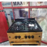 Maxi 60 by 60cm Wooden(3 Gas 1 Electric) Oven Gas Cooker