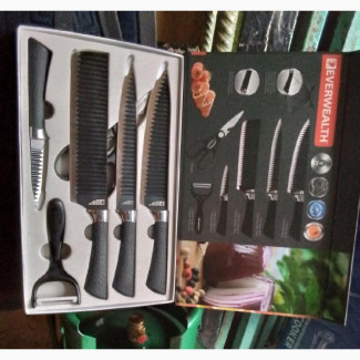 6-Piece Kitchen Stainless Steel Cutlery Set