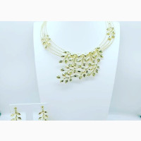Flowery Designer Jewelry Set