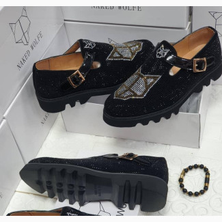 Naked Wolf Sandal Stone Designer Shoes