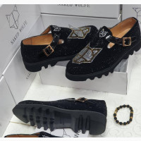 Naked Wolf Sandal Stone Designer Shoes